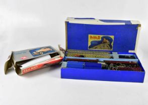 HORNBY DUBLO; a boxed EDP2 passenger set, with an unboxed Princess Elizabeth loco 46201, an