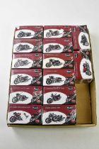 ATLAS COLLECTION; a group of fourteen boxed classic motorbikes, to include Norton Commando, Nimbus