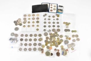 A collection of mostly British coins, to include an assortment of £2 coins in various designs (Qty)