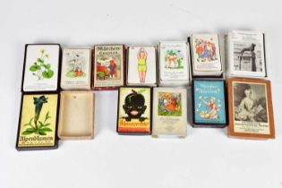 A collection of seven vintage card games.