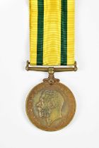 A WWI Territorial Force War Medal, named to 2233 Private A. Croft Royal Warwickshire Regiment.