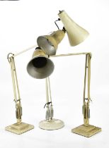 Three vintage Anglepoise type lamps (3).