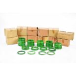 An extensive collection of jadeite bangles. Condition Report: Approximately 150 bangles, diameter of