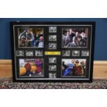 ONLY FOOLS & HORSES; a framed montage of various photographs from the set, including an