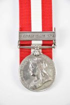 A Victorian Canadian General Service Medal, with Fenian Raid 1870 clasp, named to Sergeant Jules