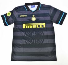 RONALDO NAZÁRIO; a Inter Milan retro style football shirt, signed to the reverse, size L.