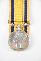 A Victorian South Africa Medal 1878, named to James Loveys, Ship's Cook First Class H.M.S.