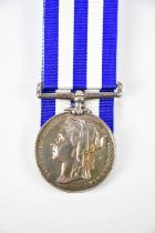 A Nile Egypt Medal 1882, named to 943 Corporal W. Cullen of the 1st Royal Berkshires.