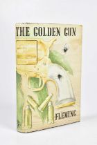 FLEMING (I), THE MAN WITH THE GOLDEN GUN; first edition, black cloth, un-clipped d.j., Jonathan