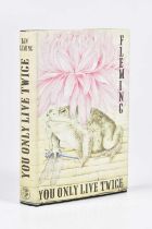 FLEMING (I), YOU ONLY LIVE TWICE; first edition, black cloth, un-clipped d.j., Jonathan Cape,