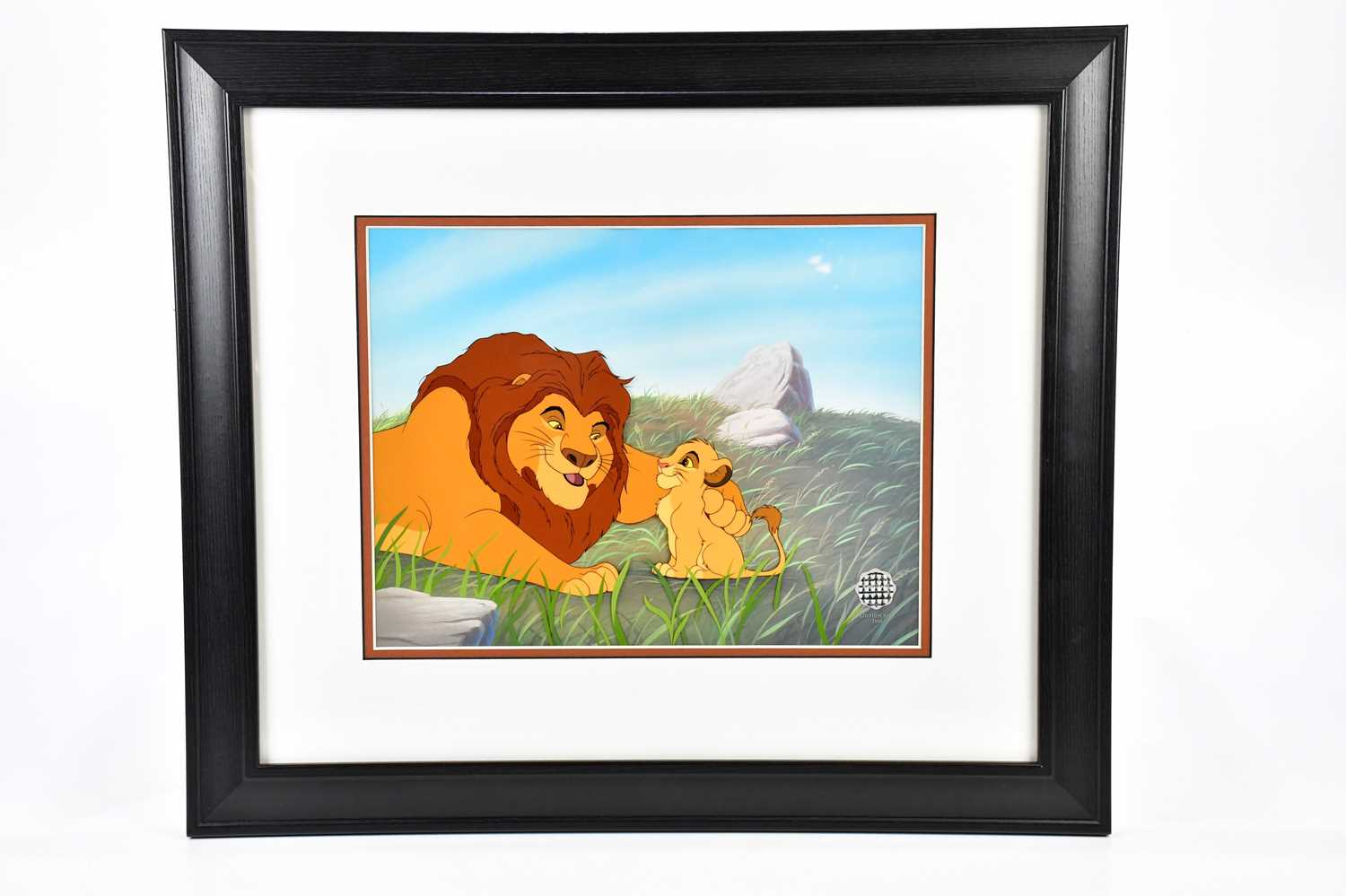 DISNEY; a limited edition sericel 'Pouncing Lessons' from The Lion King film 1994, edition size - Image 2 of 5