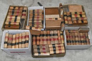 LAW BOOKS; a collection of 110+ leather bound law report books, 19th and 20th century, mostly