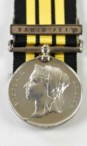 A Victorian east and west Africa Medal, with Benin 1897 clasp, later named to E. P. Chapman Stoker