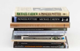 A collection of books on or by Michael Cardew and Winchcombe Pottery, one signed by Seth Cardew in