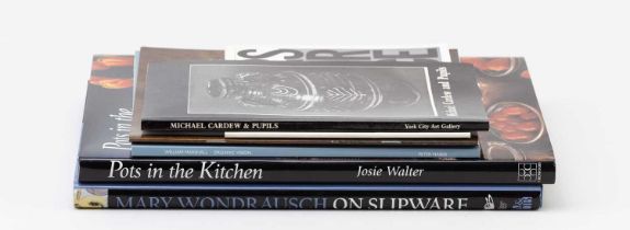 A small collection of books on studio ceramics (6).