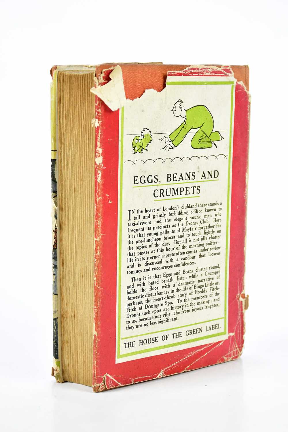 WODEHOUSE (P.G), EGGS, BEANS AND CRUMPETS, first edition, d.j., orange cloth, Herbert Jenkins, - Image 2 of 3