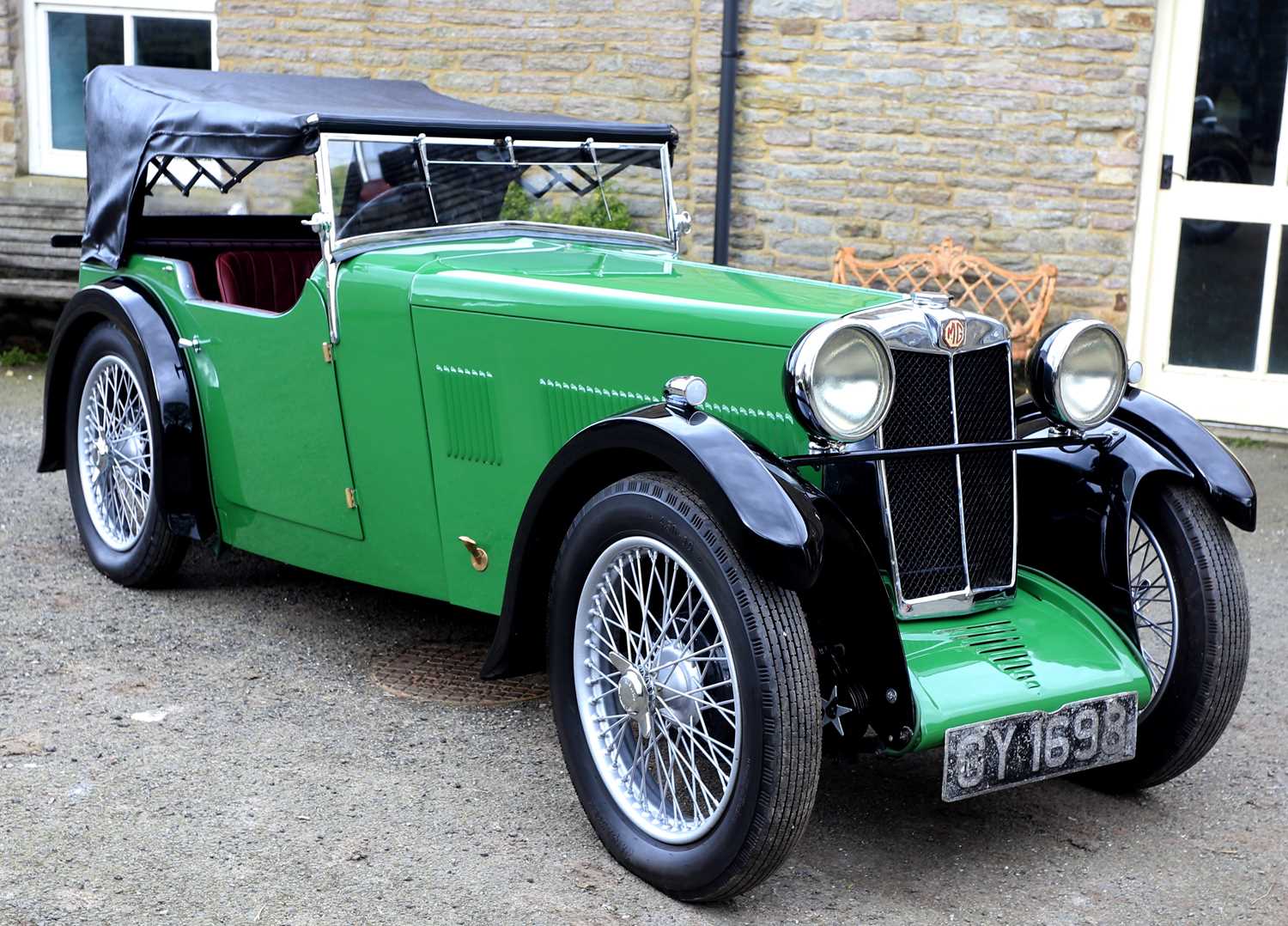 A 1932 MG F-Type Magna, GY 1698, converted from a two seater to a four seater and fully restored. - Image 4 of 21