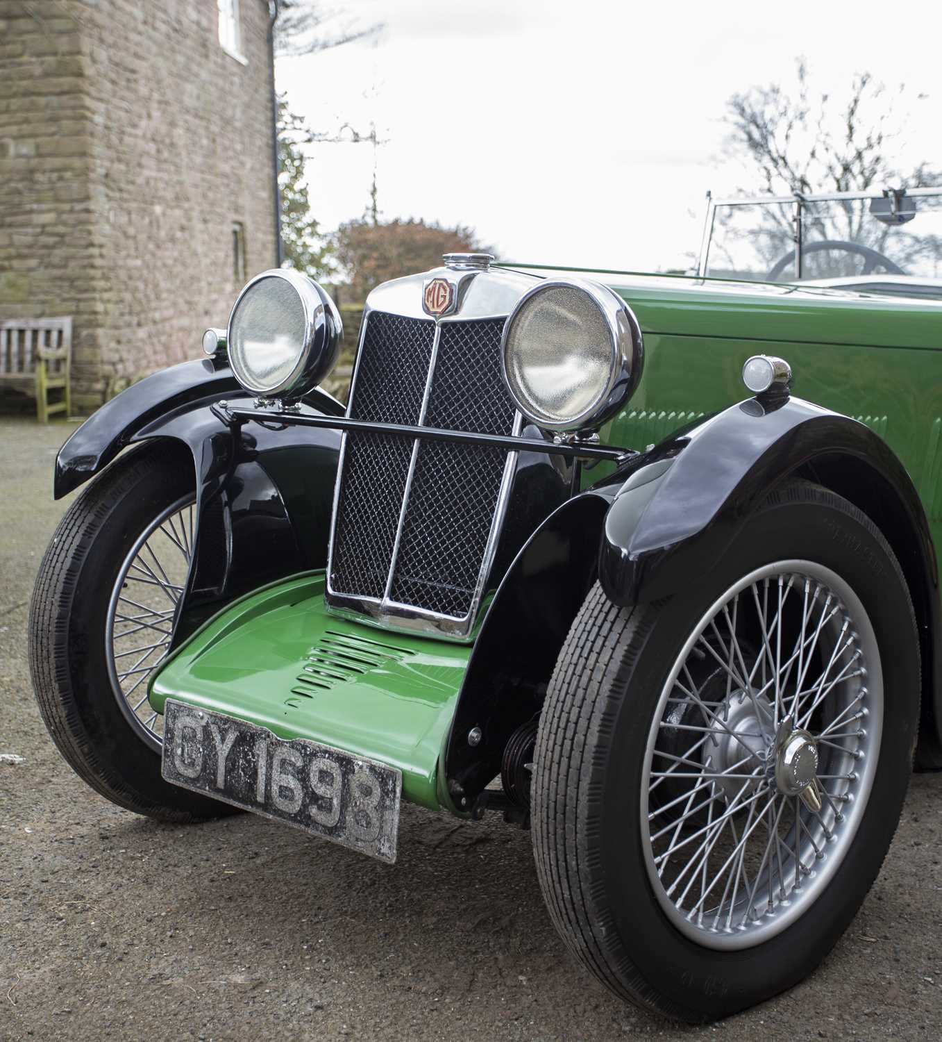 A 1932 MG F-Type Magna, GY 1698, converted from a two seater to a four seater and fully restored. - Image 6 of 21