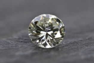 Standard VAT A loose diamond, the round brilliant cut stone weighing approx. 2.27cts, graded I1/SI2.