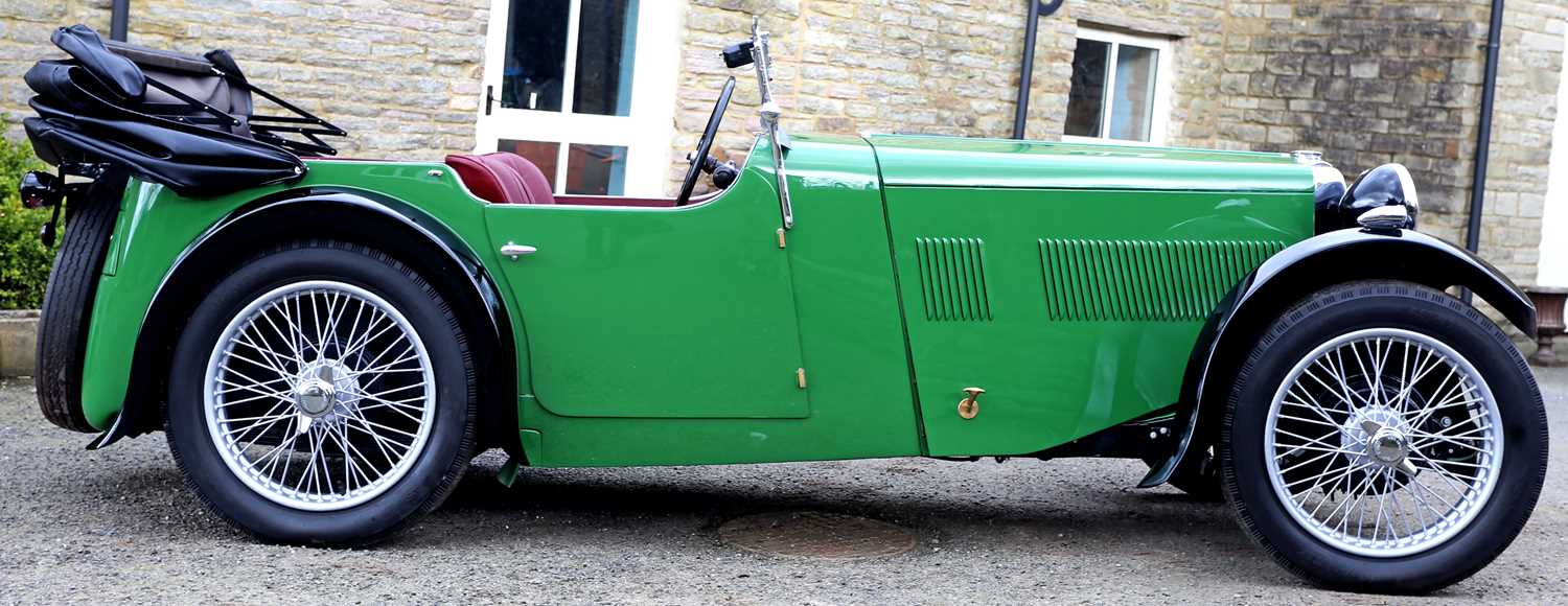 A 1932 MG F-Type Magna, GY 1698, converted from a two seater to a four seater and fully restored. - Image 2 of 21