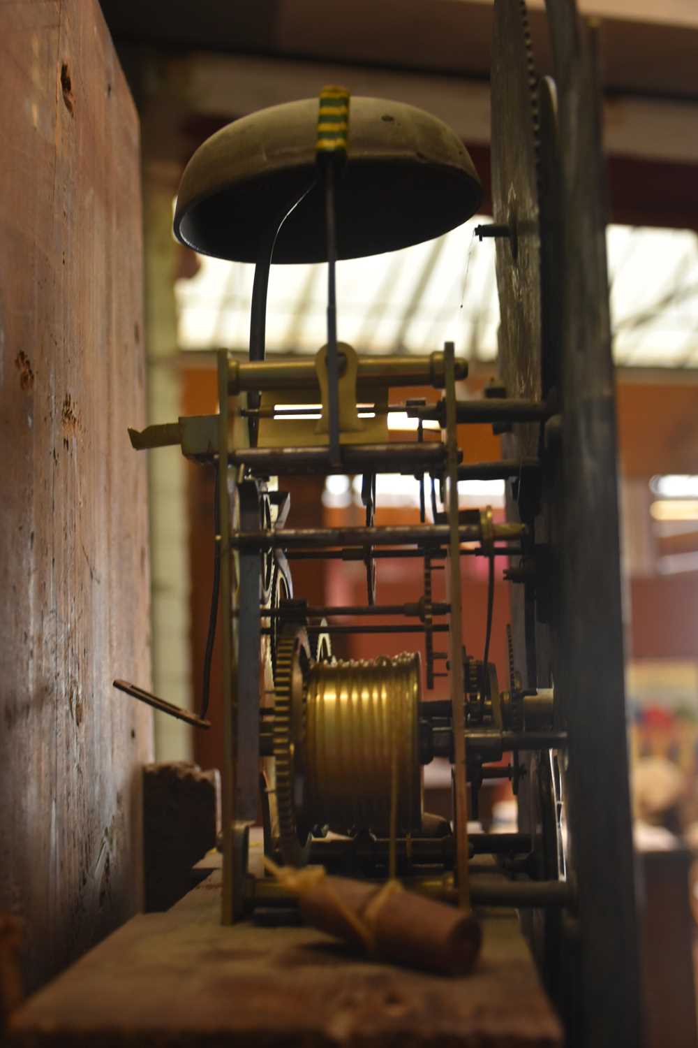 WILLIAM CROSS, CORK; a 19th century eight day longcase clock, the silvered arched dial inscribed ' - Image 7 of 14