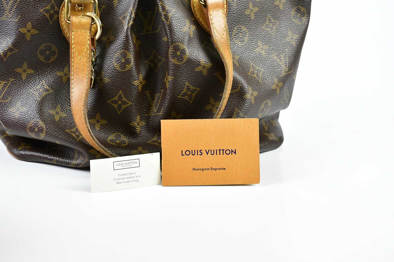 LOUIS VUITTON; a monogram Palermo PM shoulder bag with detachable shoulder strap, No. SR2087, 36 x - Image 3 of 4