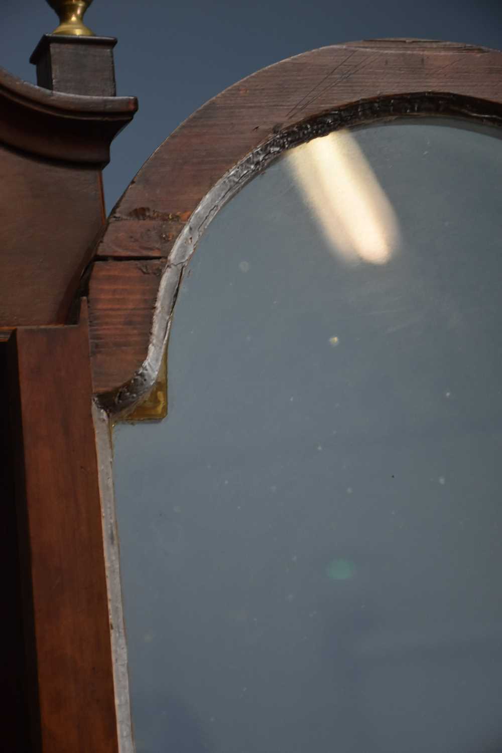 WILLIAM CROSS, CORK; a 19th century eight day longcase clock, the silvered arched dial inscribed ' - Image 5 of 14