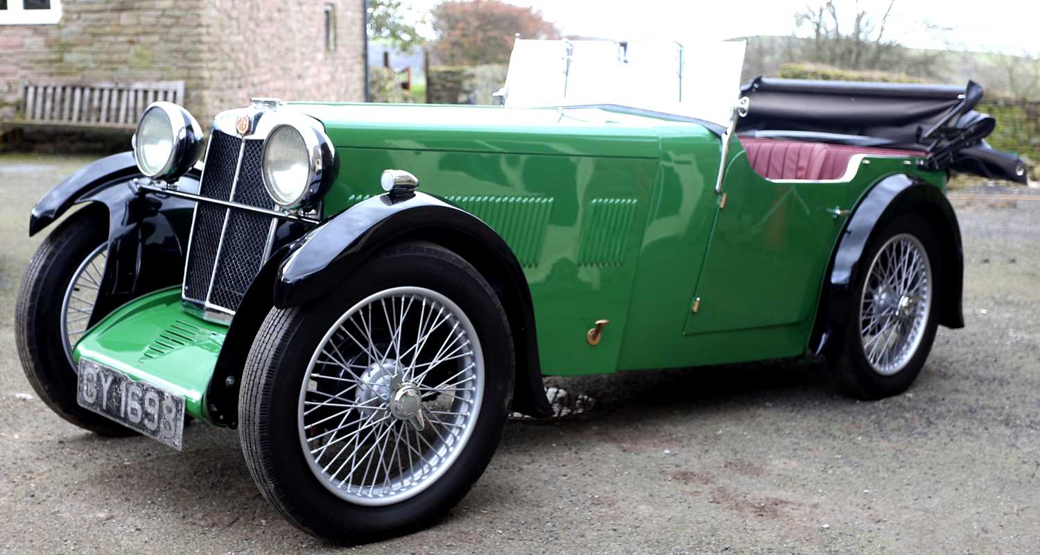 A 1932 MG F-Type Magna, GY 1698, converted from a two seater to a four seater and fully restored. - Image 5 of 21