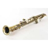 PAUL MAURIAT; a Custom Class soprano saxophone, serial no. 340297, cased.