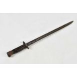 A 1907 pattern bayonet, length of blade 42cm.