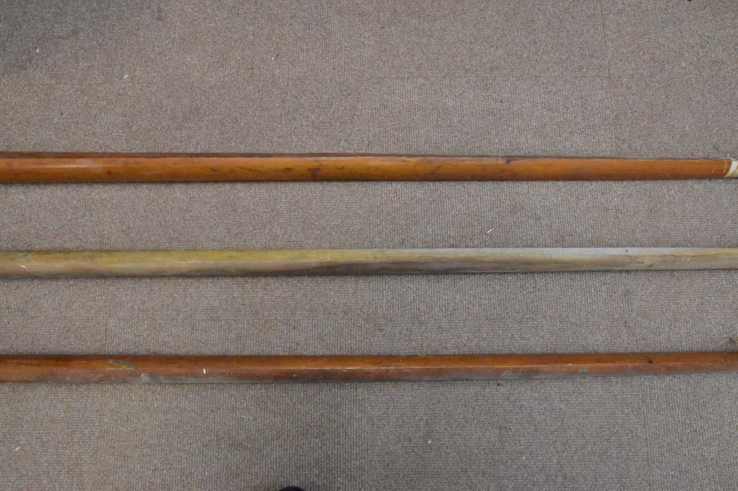 BALLIOL COLLEGE TORPID; three late 19th century named and dated college rowing oars, dated to - Image 2 of 3