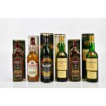 WHISKY; four bottles including two bottles of Glenlivet aged 12 years, Fine Single Malt Scotch