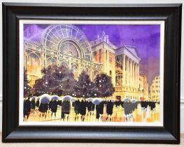 † PETER J RODGERS; watercolour, 'Night at the Opera', signed lower left, 50 x 71cm, framed and