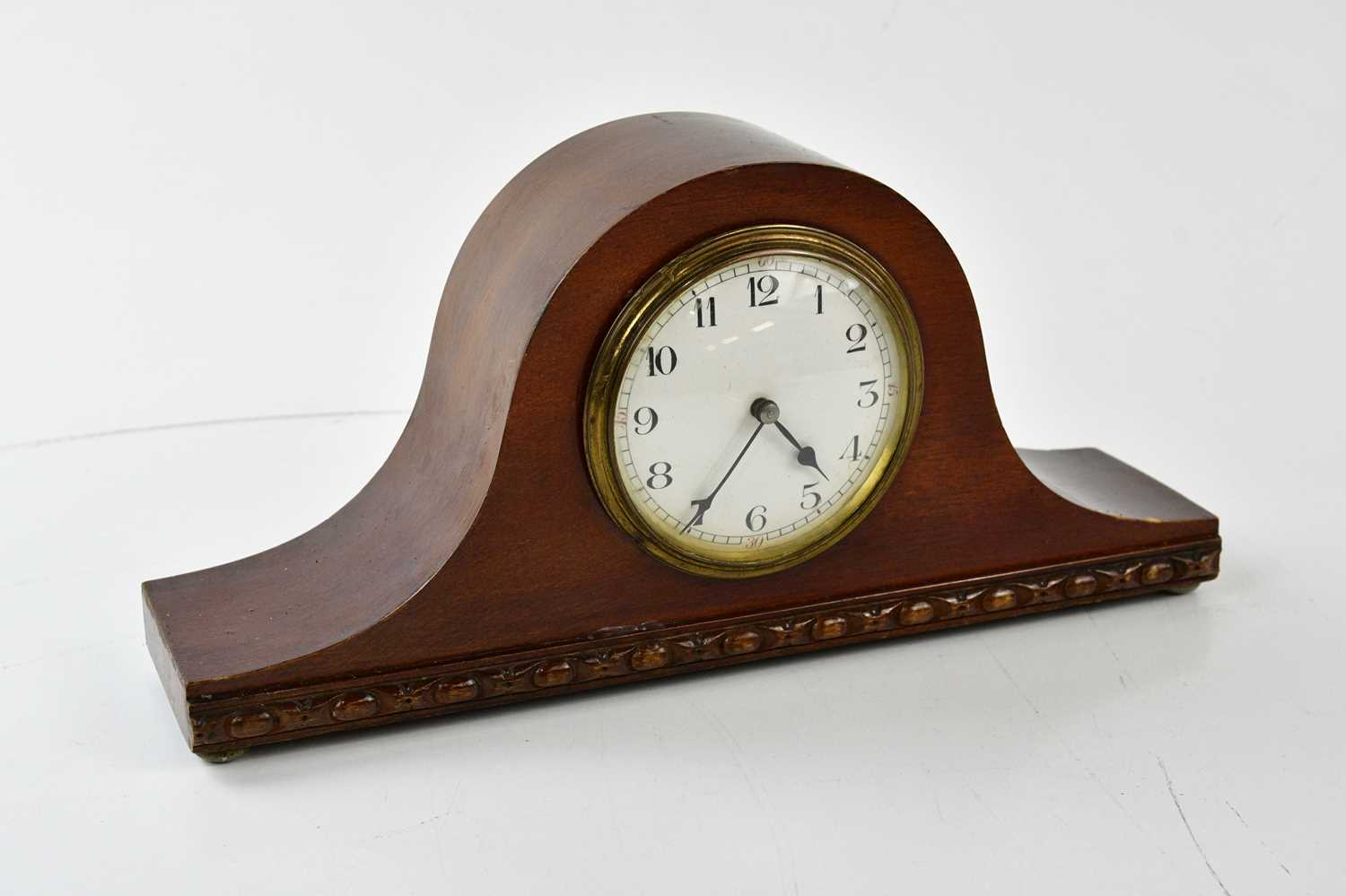 Three early 20th century mantel clocks and a Smith & Son Mk II dashboard clock, later case (4). - Image 6 of 7