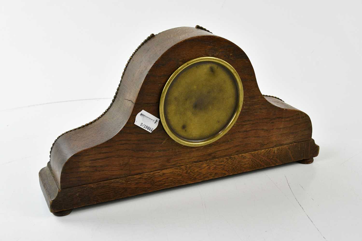 Three early 20th century mantel clocks and a Smith & Son Mk II dashboard clock, later case (4). - Image 5 of 7