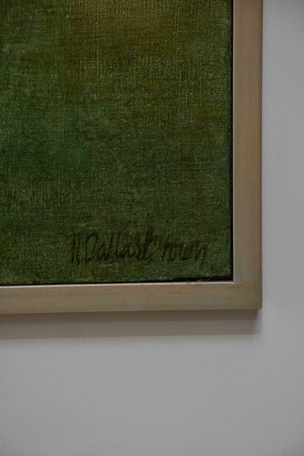 † NEIL DALLAS BROWN (1938-2003); oil on canvas, 'Still Deep'', signed, 110 x 73cm, framed. - Bild 3 aus 5