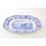 SPODE; a Signature Collection 'Aesop's Fables' meat plate, 52 x 39cm.