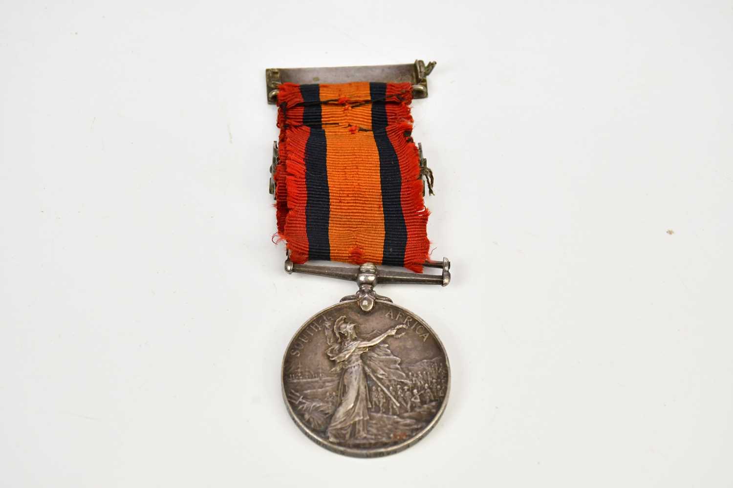 An Victorian South Africa medal, 1277. Ordly W.E. Facer. St John AMB.BDE, bearing bars for Cape - Image 3 of 5