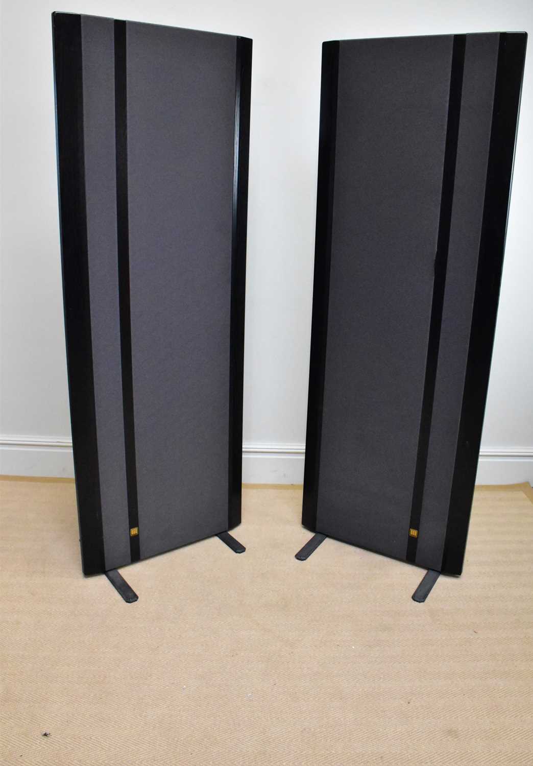 MAGNEPAN; a pair of model MG20 floor standing loudspeakers, serial number 0091-1and 0091-2, height