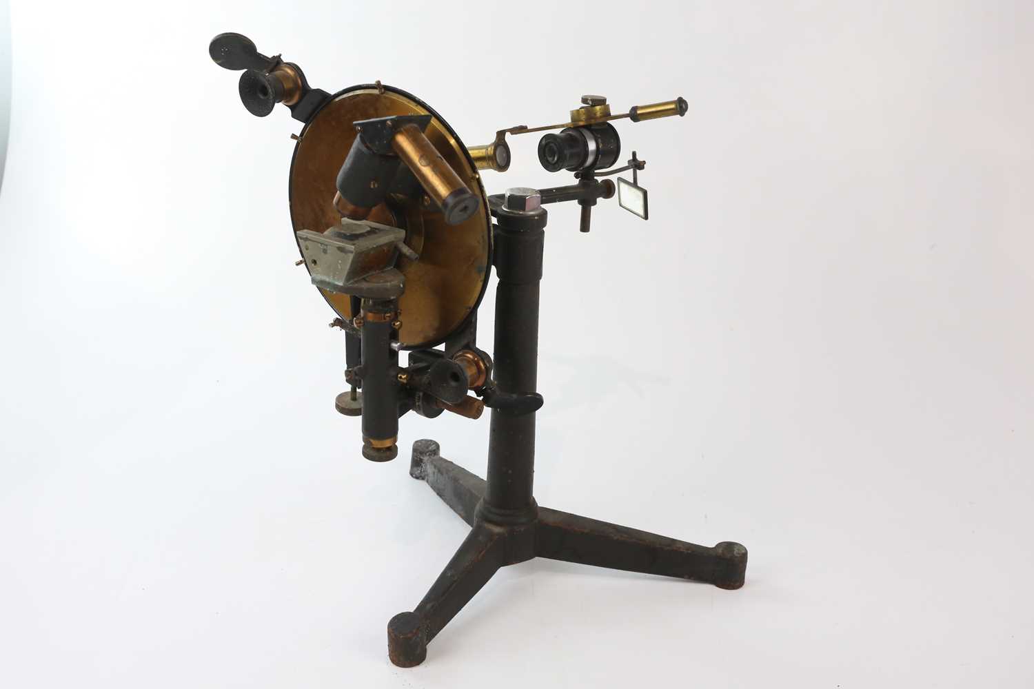 BELLINGHAM & STANLEY LTD, LONDON; a Pulfrich refractometer, 38cm. Condition Report: Worn