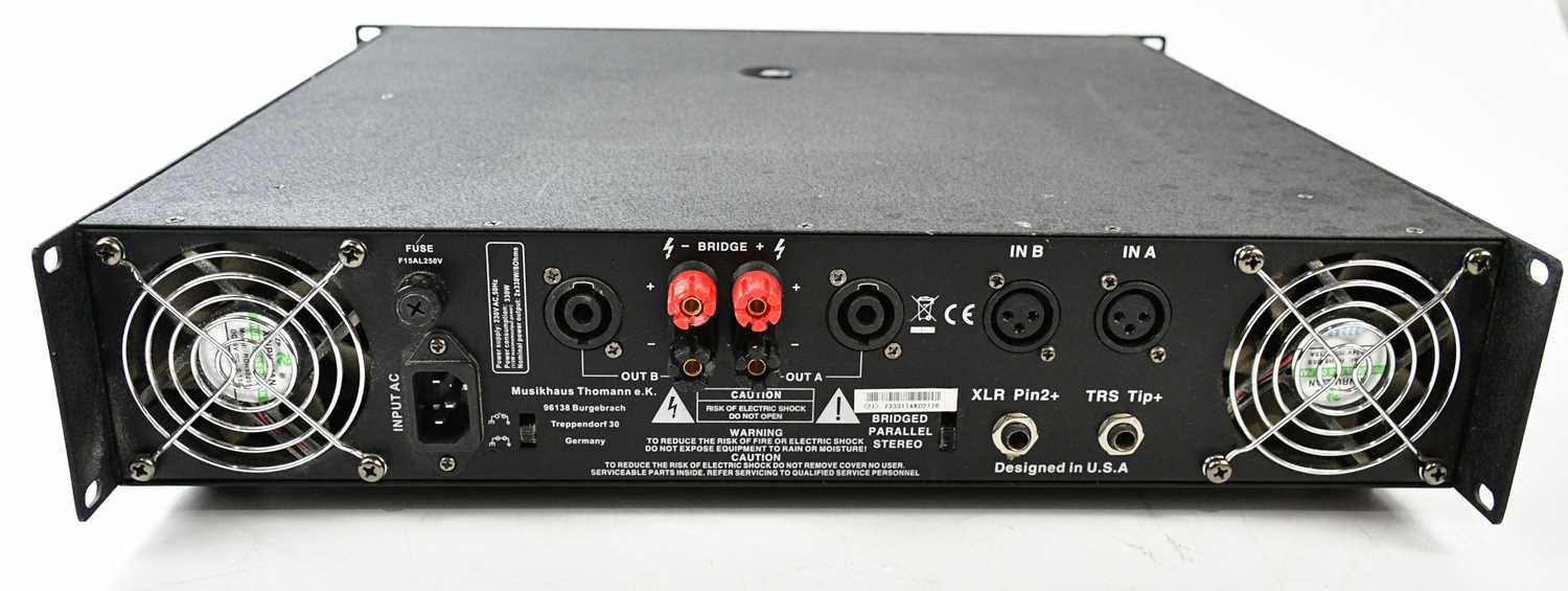 THOMANN; the t.amp professional power amplifier MK-X TA1050, in box with instruction booklet. - Image 2 of 2