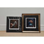 † HAMISH BLAKELY; two signed limited edition prints, 'The Blue Dress', 113/150, signed lower