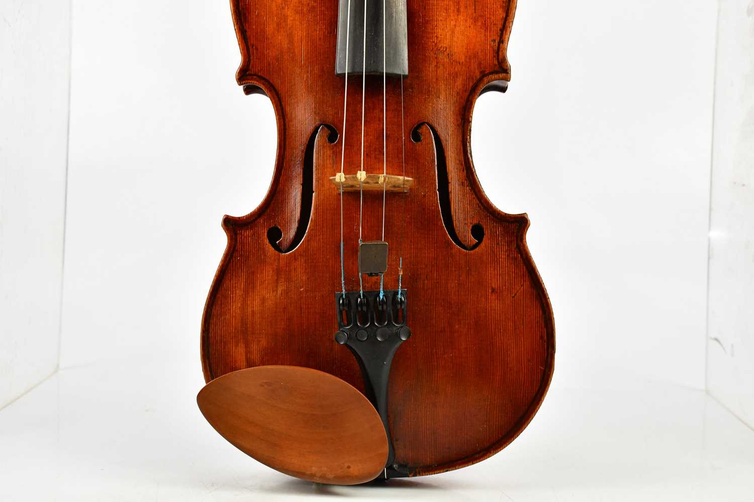 JAMES HARDIE & SONS; a full size Scottish violin with two-piece back and interior label 'Made by - Image 4 of 16