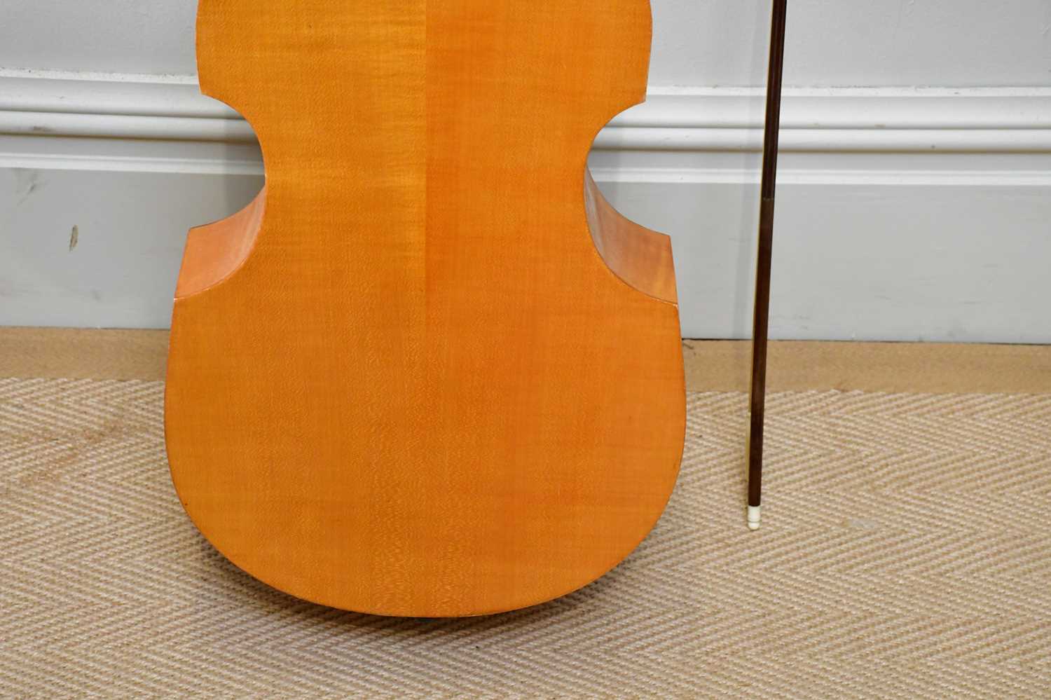 X MICHAEL PLANT; a contemporary viol labelled 'A student viol by Michael Plant Sheffield 1988', - Image 8 of 13