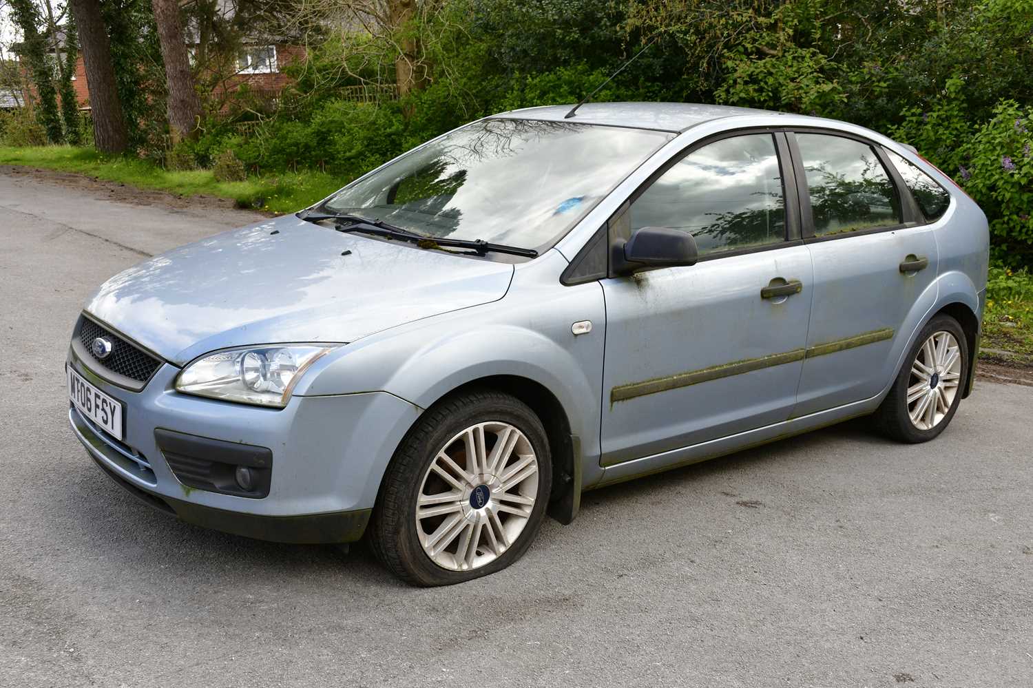 A Ford Focus Sport, registration MT06 FSY, blue colourway, approx mileage 28,271, complete with an - Image 5 of 11