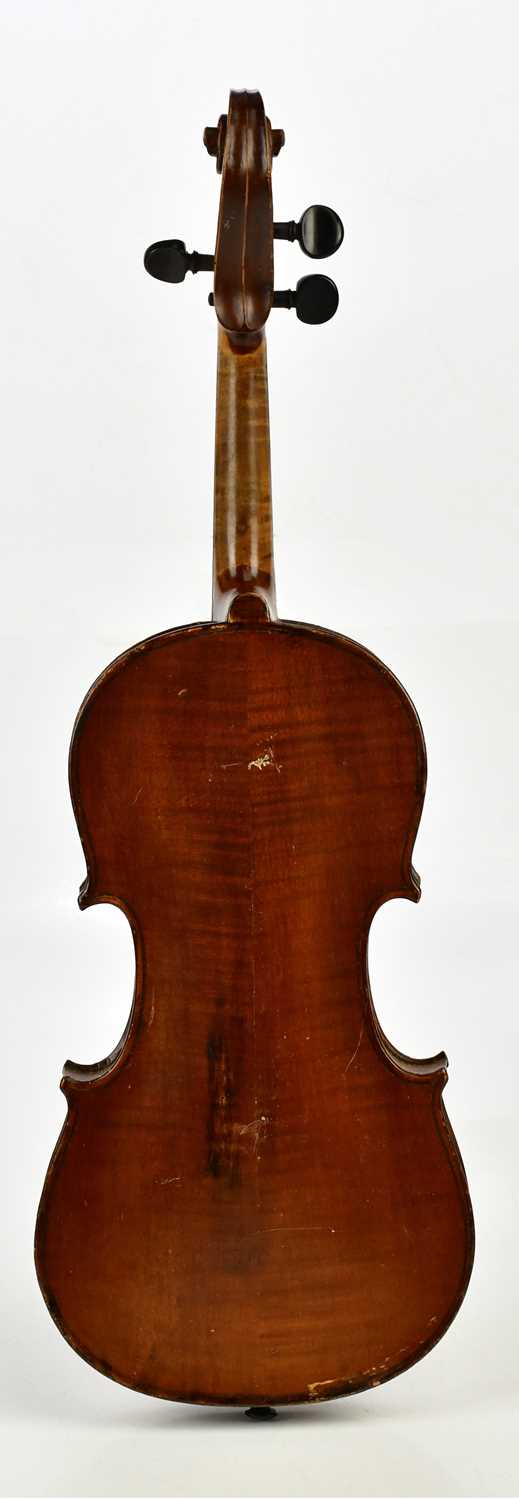 JOHN G MURDOCH & CO LTD; a full size 'Maidstone' violin with two-piece back length 36cm, with a - Image 6 of 15