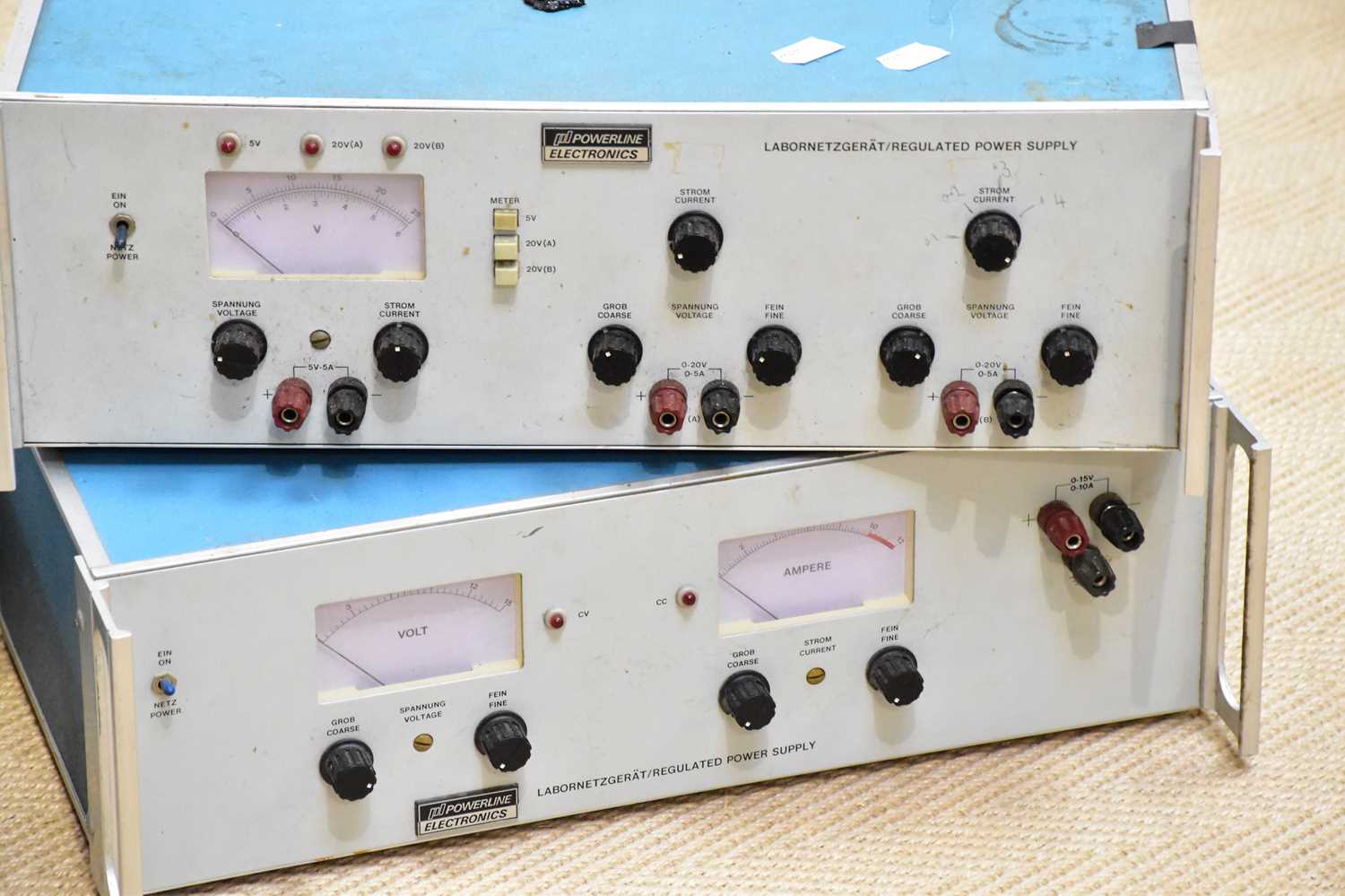 TEKTRONIX; a model 465B oscilliscope, with a powerline electronics regulated power supply and - Image 2 of 4