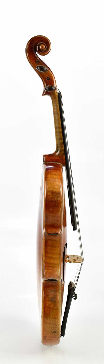 RIGAT RUBUS, ST PETERSBURG; a full size Russian violin with two-piece back length 35.5cm, with - Image 5 of 18