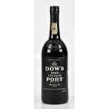 PORT; a bottle of Dow’s 1985 vintage port, numbered 810620, 75cl.