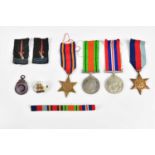 A WWII four piece medal group comprising the Burma Star, the 1939-45 Star, the Defence Medal and the